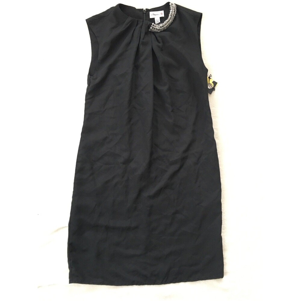 NWT 3.1 Phillip Lim Target Black Crystal Jeweled Dress With Pockets SZ XS